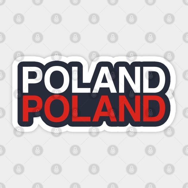 POLAND Flag Sticker by eyesblau